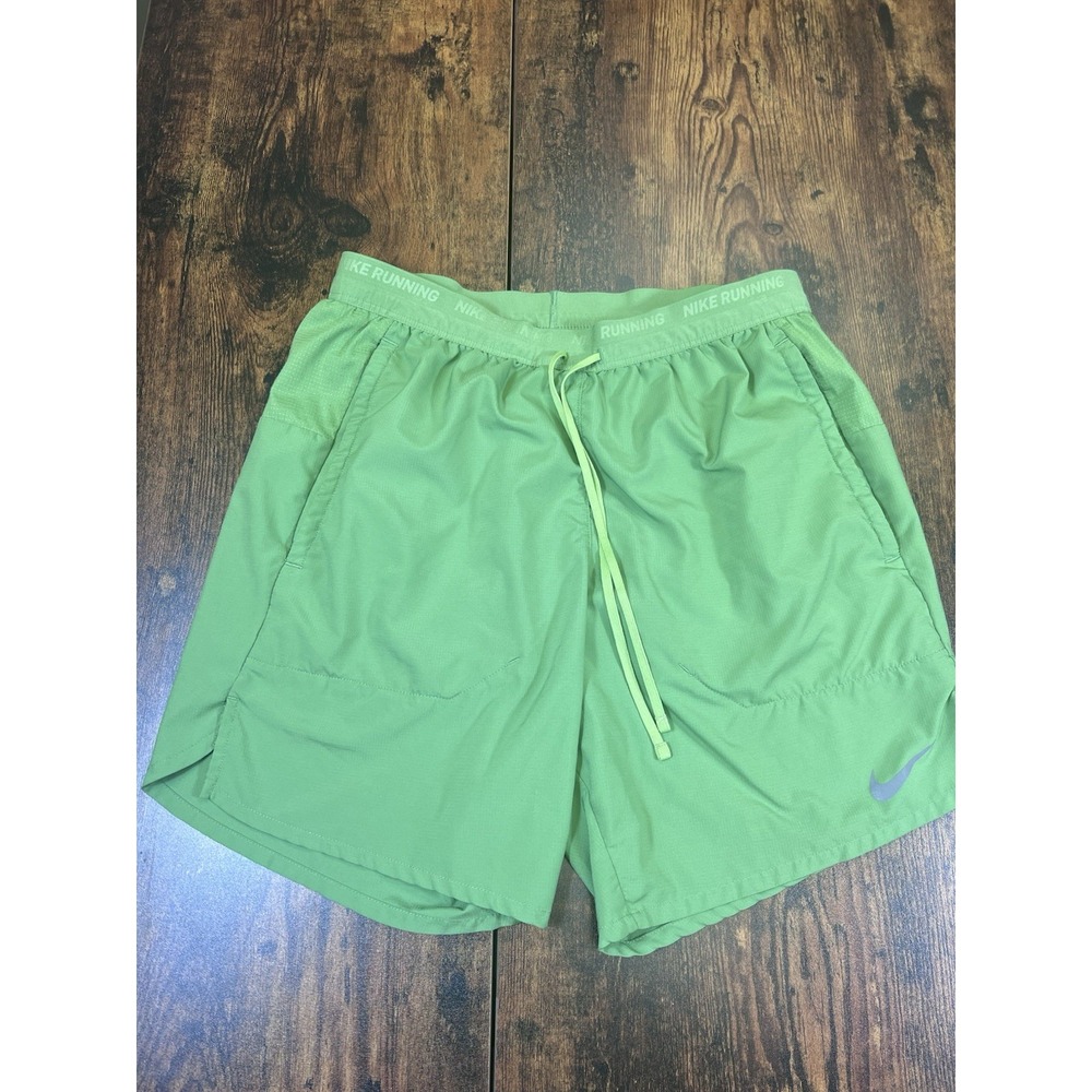 Women's Nike Flex Stride Running Shorts Size Small Green